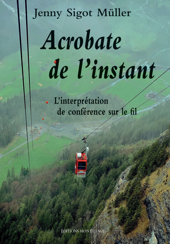 acrobate de l'instant, couverture